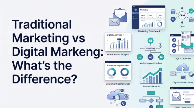 Traditional vs Digital Marketing: What’s the Difference?