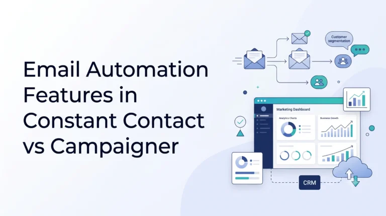 Email Automation Features in Constant Contact vs Campaigner