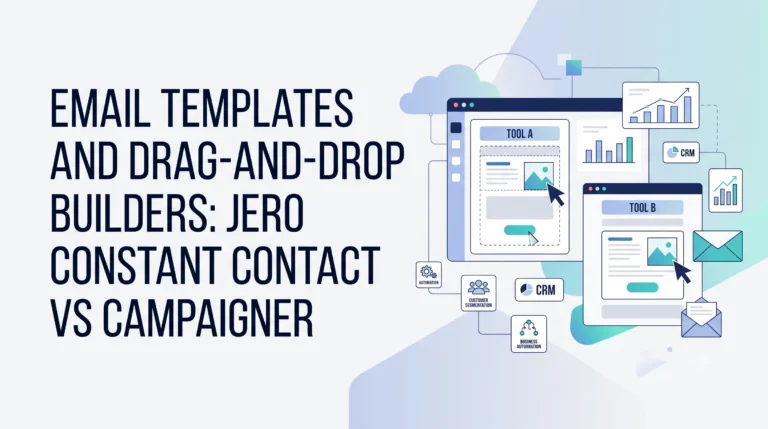 Email Templates and Drag-and-Drop Builders: Constant Contact vs Campaigner