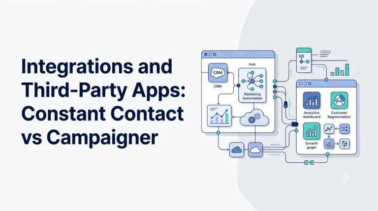 Integrations and Third-Party Apps: Constant Contact vs Campaigner